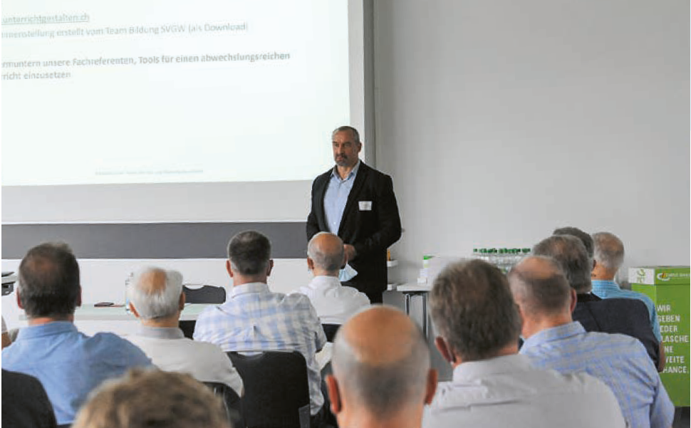 Die diesjährige Ausbildertagung Ende August bot ein dichtes Programm mit aktuellen Themen aus den Fachbereichen und dem Bildungsangebot des SVGW. (Ank)