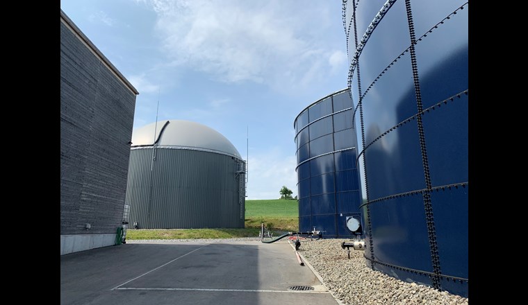 Vergärungsanlage: Die Nutzung von Hofdünger für energetische Zwecke in der Schweiz könnte viel grösser sein, als sie heute ist. (Foto: Vanessa Burg, WSL)