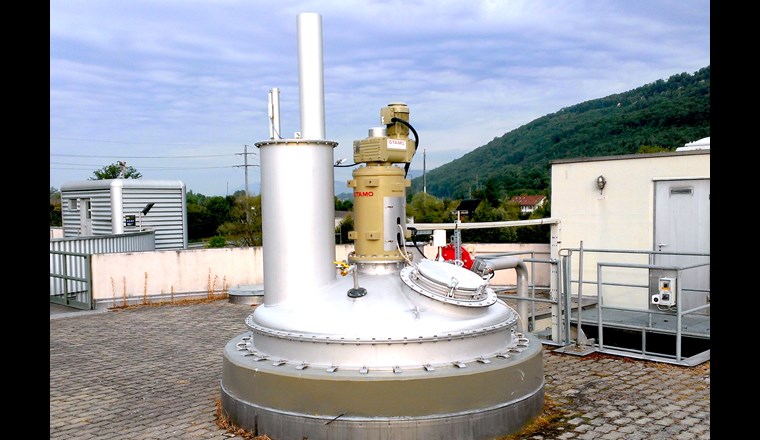 Fig. 4 Grâce à la couverture étanche aux gaz, la STEP d’Aarburg fait des expériences positives en matière de réduction des émissions de mé­thane et a déjà pu compenser les investissements grâce au programme de promotion de South Pole.
