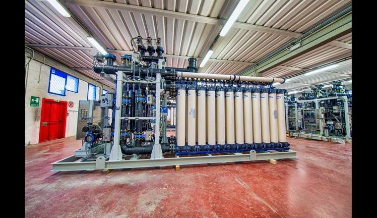 Anlage zur Umkehrosmose (Foto: Adobe Stock / Jovannig)