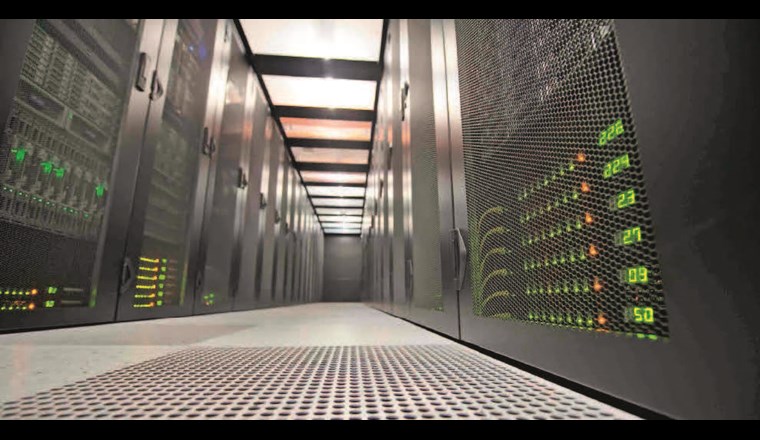 Rechenzentren als Abwärmequellen sind für Wärmeverbünde eine grosse Chance. Im Bild: Serverräume der NTS Colocation AG Bern.