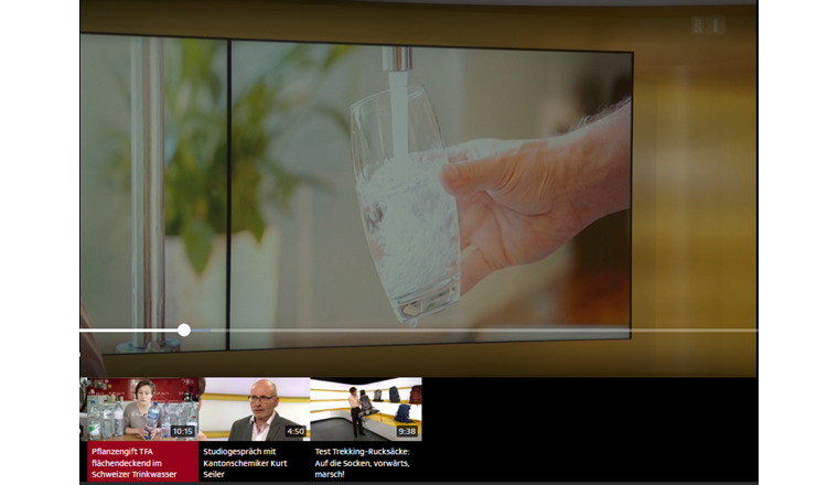 Screenshot SRF-Player