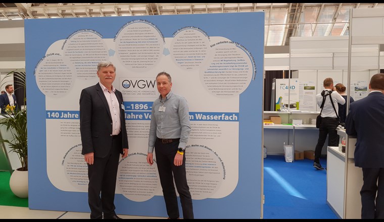 Diskussion zum Thema, Schutz der kritischen Infrastruktur Trinkwasser, moderiert von Manfred Eisenhut, Bereichsleiter Wasser ÖVGW.  
(Bild: ©ÖVGW)