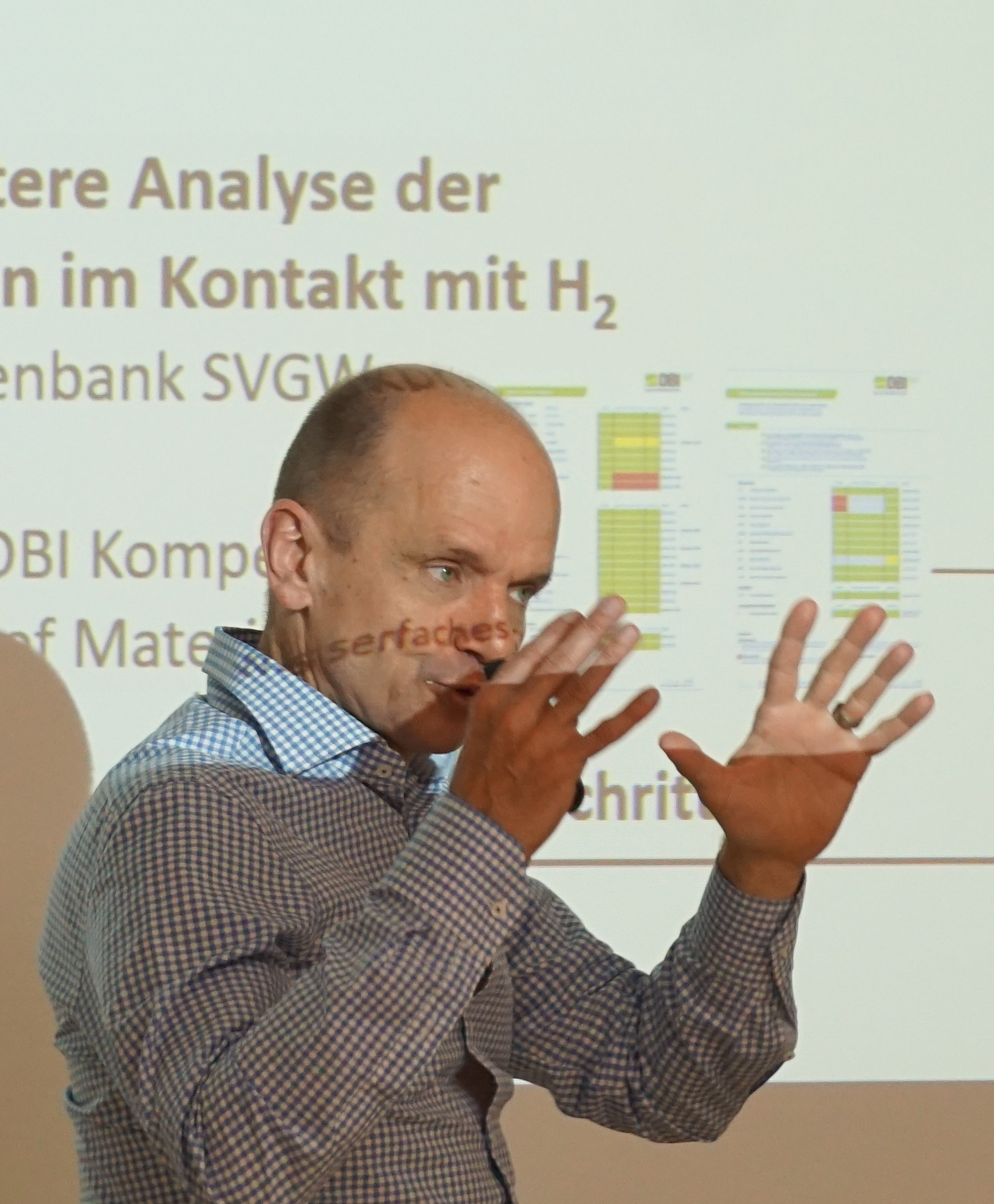 Matthias Hafner, SVGW, in seinem Element H₂.