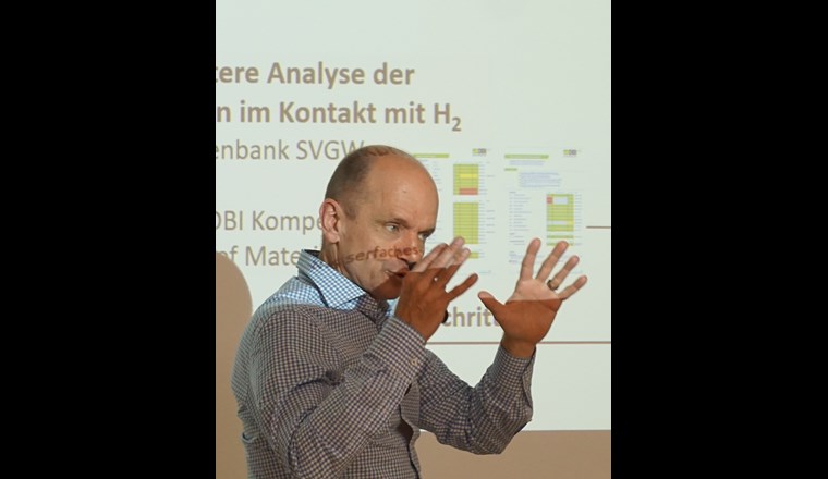 Matthias Hafner, SVGW, in seinem Element H₂.