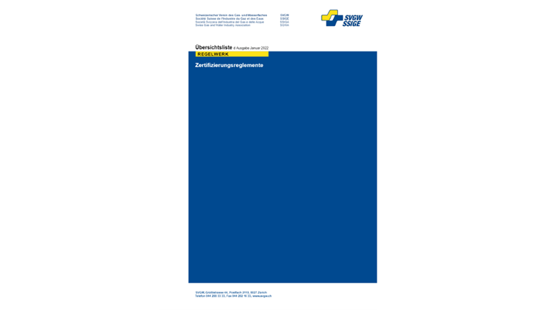 Von der SVGW-Geschäftsstelle wurden die allgemeinen Geschäftsbedingungen (ZW101) angepasst und im Juni 2022 verabschiedet. (Bild: ©SVGW)