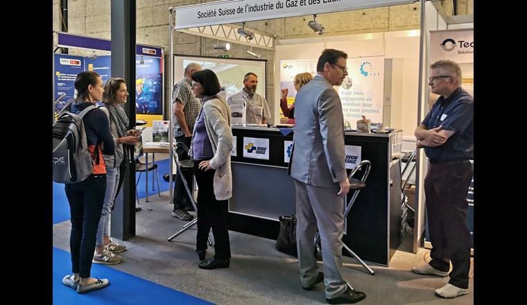 Le stand commun SSIGE/VSA 
Photo: (c) VSA/SSIGE