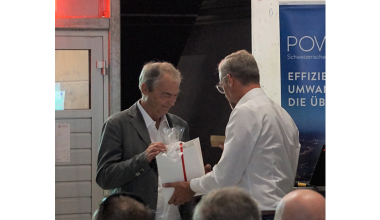 Nationalrat Kurt Egger (l.) machte eine energiepolitische Tour d'Horizon.