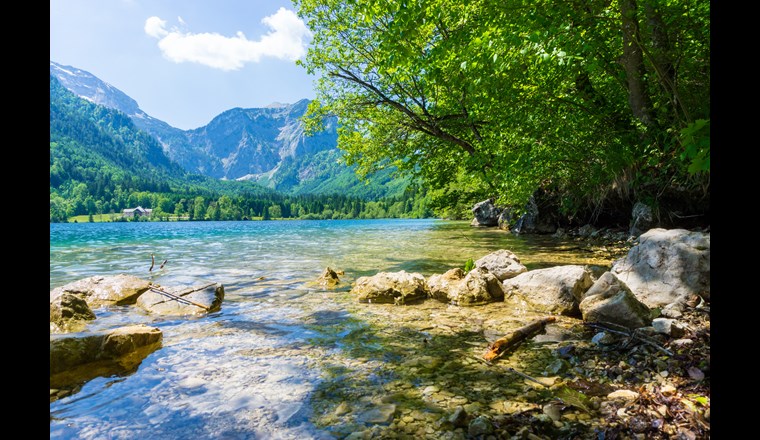 Alle elf Pegelstationen im Kanton Thurgau mit Niedrigwasserstatistik unterschreiten den Grenzwert. (Bild: ©sharidan/adobestock)