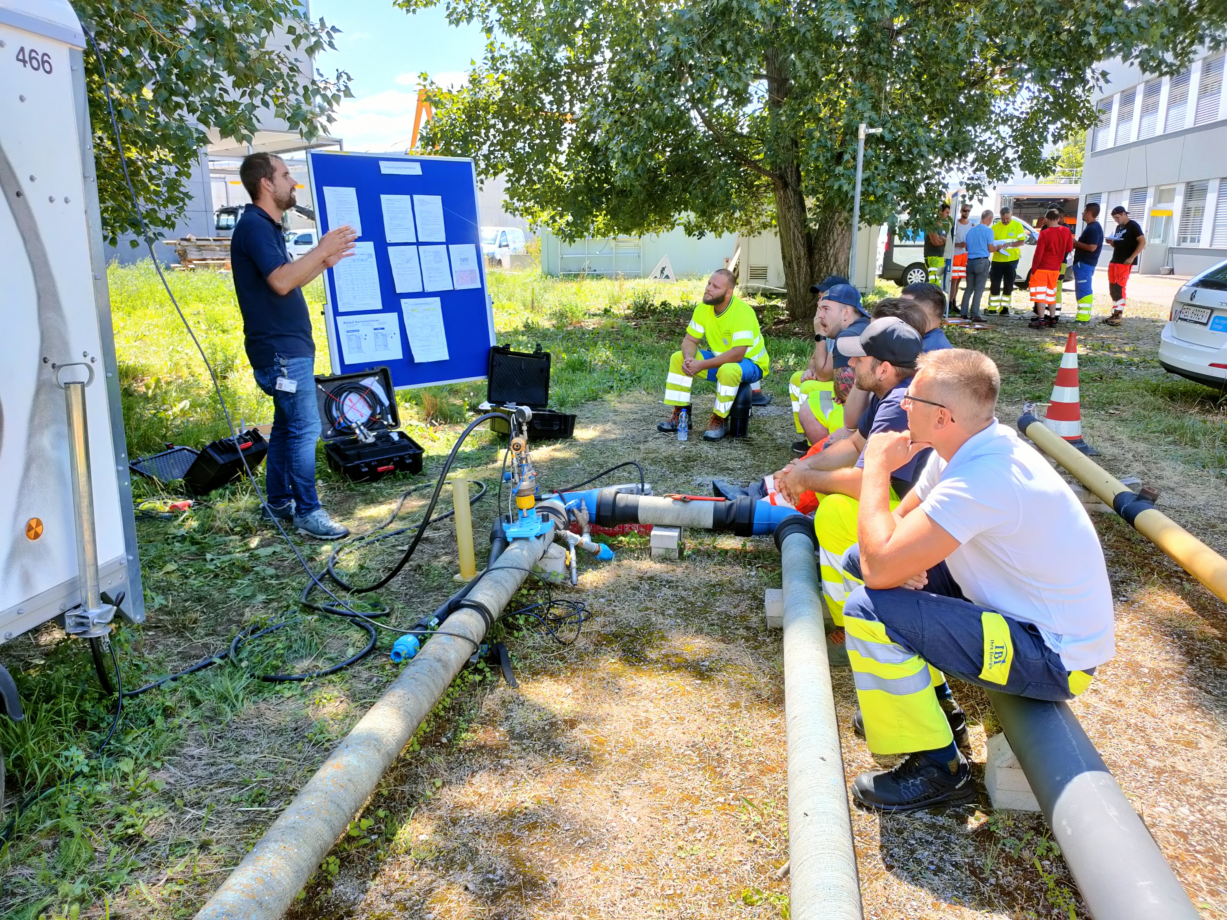 Das handlungskompetenzorientierte Unterrichten und die Teilnehmeraktivierung stehen im Zentrum der Ausbildung. (Bild: ©SVGW)