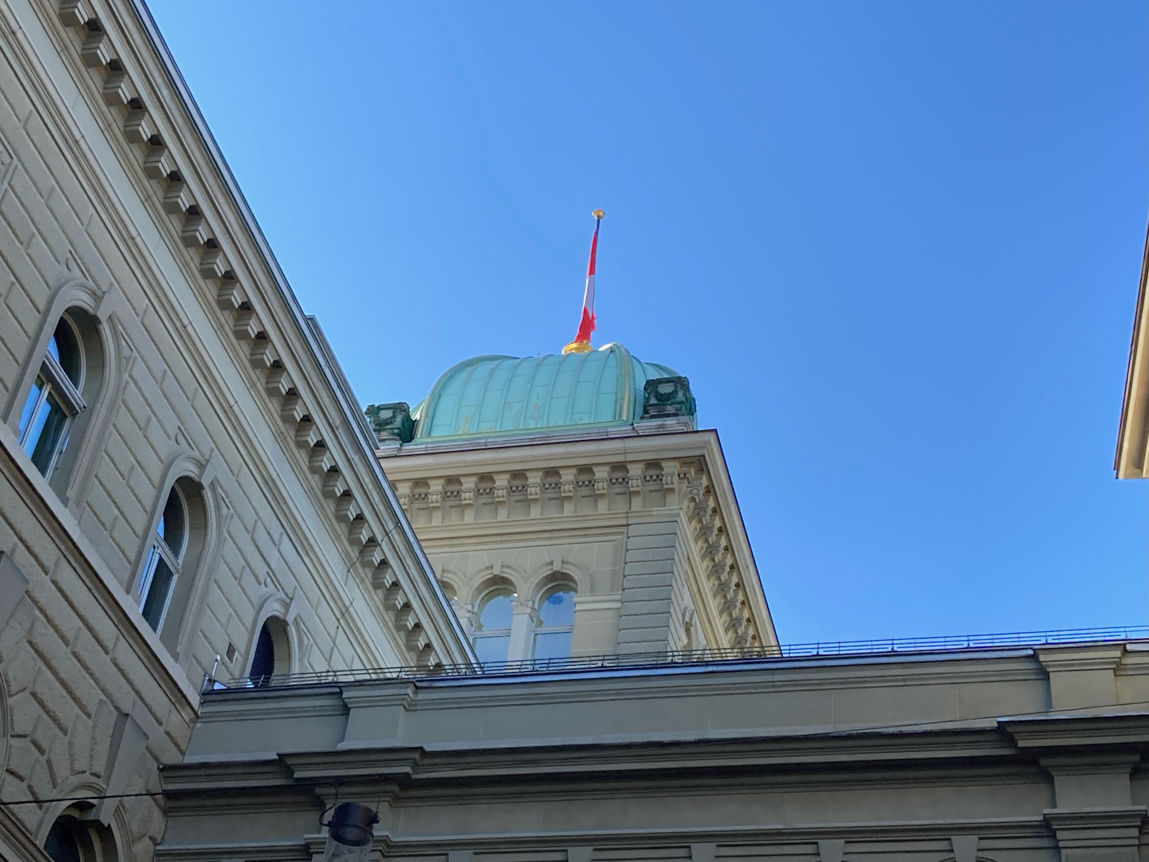 Bundeshaus Bern, Foto: Paul Sicher, VSA