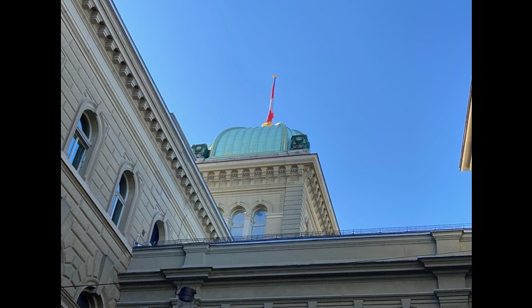 Bundeshaus Bern, Foto: Paul Sicher, VSA