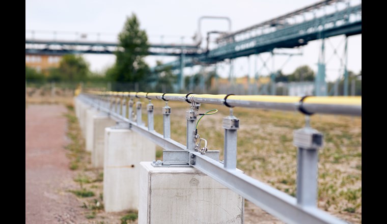 Herzstück des Wasserstoffdorfs Bitterfeld-Wolfen ist ein 1400 Meter langes Verteilnetz für reinen Wasserstoff. (©Hans-G. Unrau/enviaM-Gruppe)