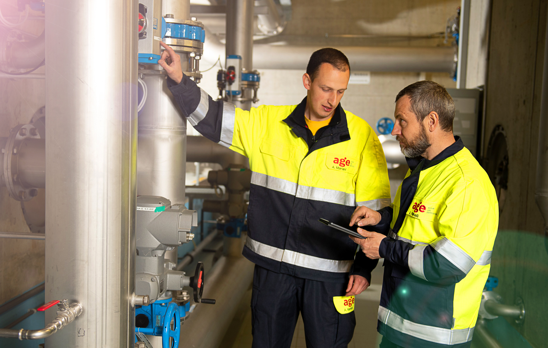 Die digitale Instandhaltung von Inventsys war ein zentrales Hilfsmittel bei der geplanten Strom-abschaltung der AGE SA Chiasso: «Mit Inventsys konnten wir die Stromabschaltung für alle Anlagen vorausplanen.»