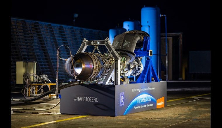 Rolls-Royce und easyJet wollen mit Wasserstoff die Zukunft des Fliegens neu gestalten.