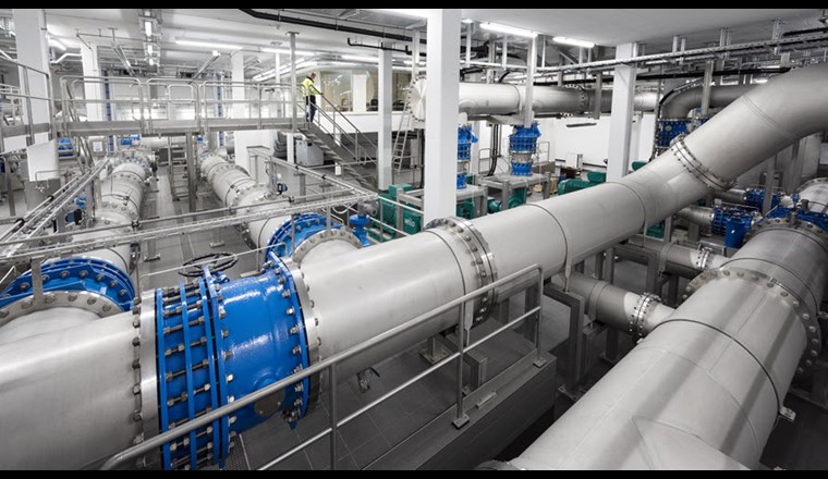 Pumpstation Untergeschoss (Bild: ©IWB)