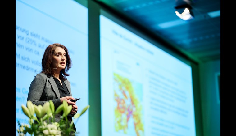 Andrea Grüniger, Senior-Projektleiterin Eicher+Pauli AG, Olten. (Quelle: Thermische Netze Schweiz/© Manu Friederich)