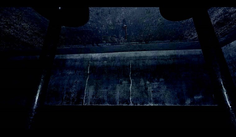 Fig. 2 Erfassung von zwei Rissen mittels 3D-Laserdaten.