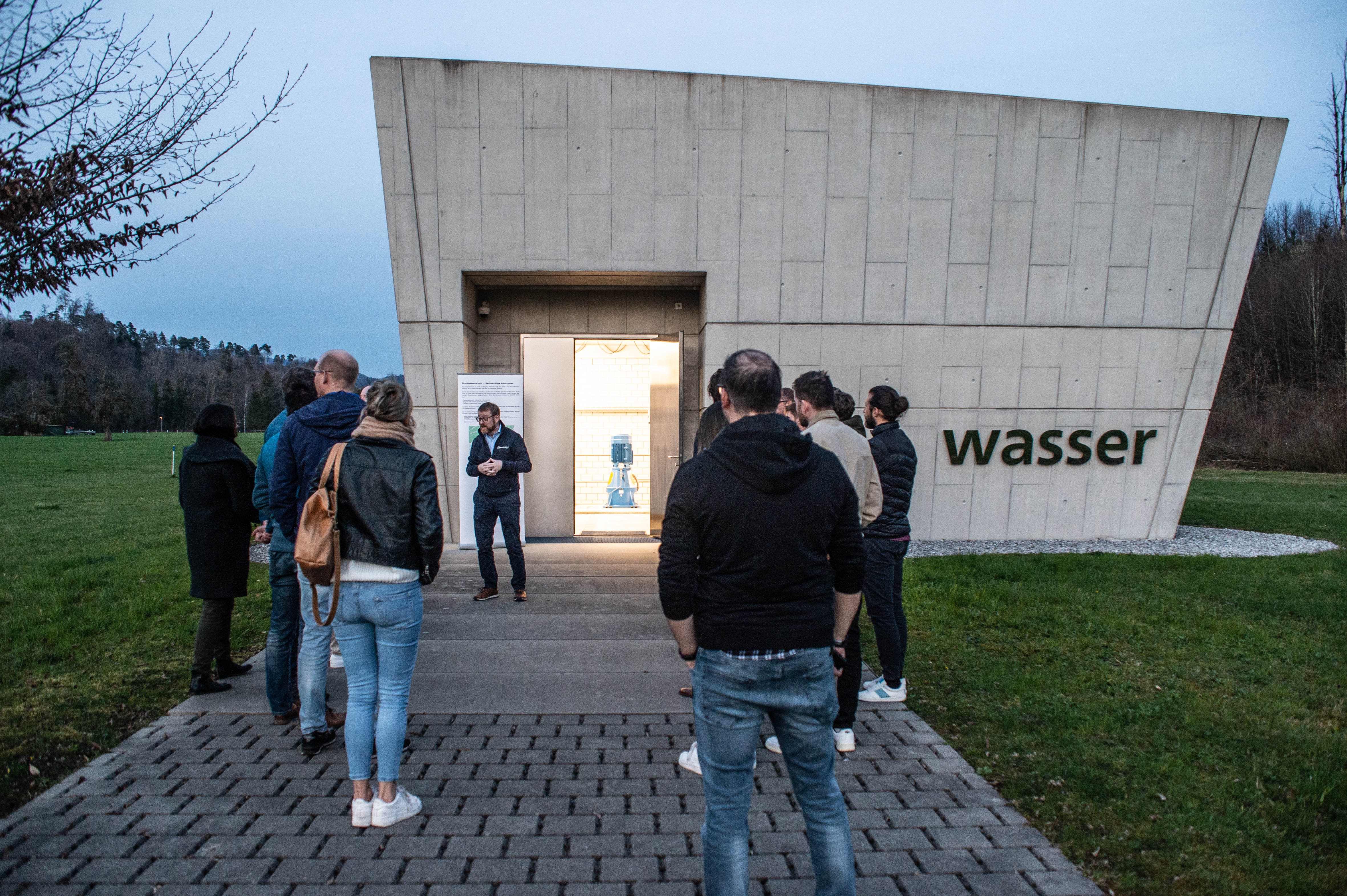 Das Grundwasserpumpwerk «Tägernau» der Wasserversorgung Rapperswil-Jona (© Yannick Tiefenthaler)