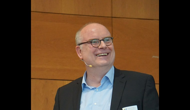 Stefan Jäschke, Envenion GmbH, lotete das Potenzial von Wasserstoff für Industrie und Gewerbe aus.