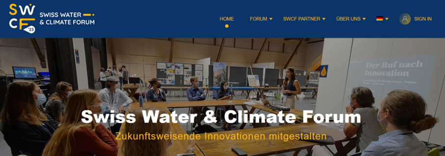 Screenshot: https://swisswaterclimateforum.creation.camp