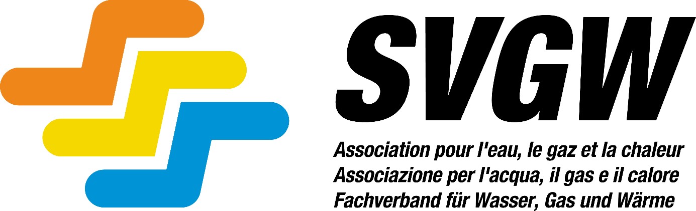 Das erneuerte SVGW-Logo mit Deskriptor wird dann eingesetzt, wenn die Grösse zulässt, dass die Schrift lesbar bleibt.