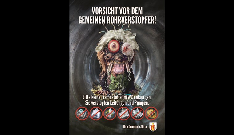 Im Juli kämpft Stäfa mit «schauriger» Transparenz gegen die Monster in ihrer Kanalisation.