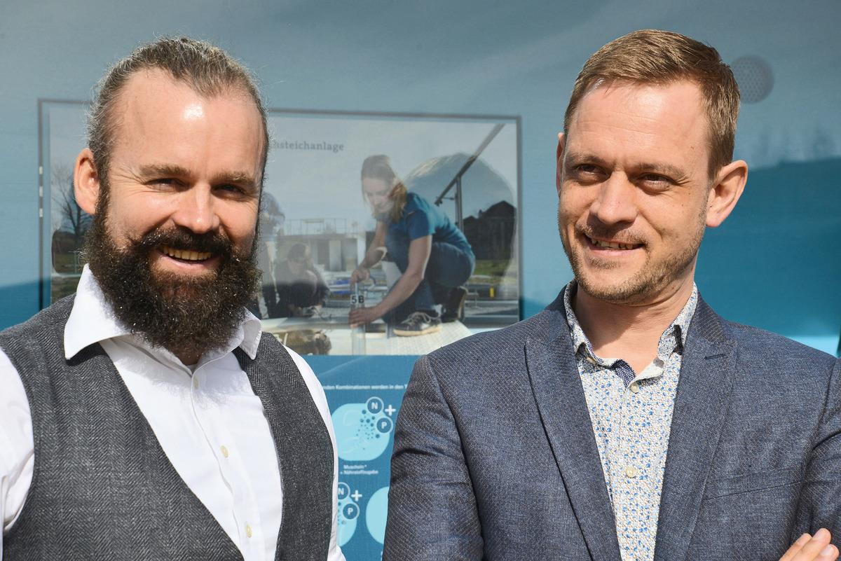 Frederik Hammes und Stefan Kötzsch plädieren für mehr Aufmerksamkeit gegenüber Trinkwasserinstallationen in Gebäuden.