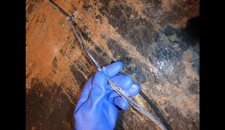 Mikrobiologische Ablagerungen auf Elektrokabeln zählen zu den Auffälligkeiten mit Abklärungs- und Verbesserungsbedarf …