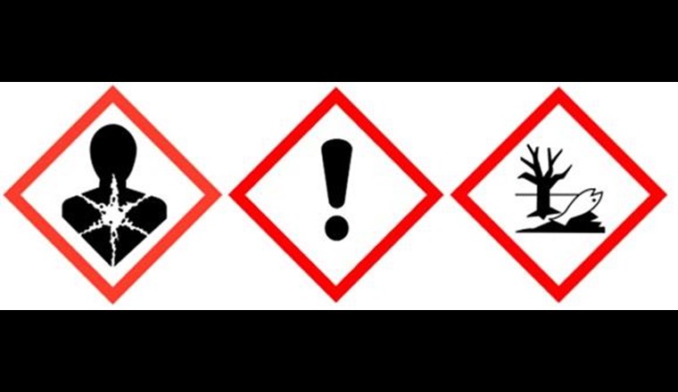 Fig. 3 Pictogrammes du système GHS pour le benzyl salicylate