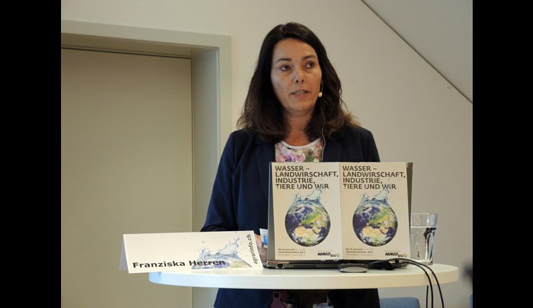 Franziska Herren, Initiantin der Trinkwasserinitiative.