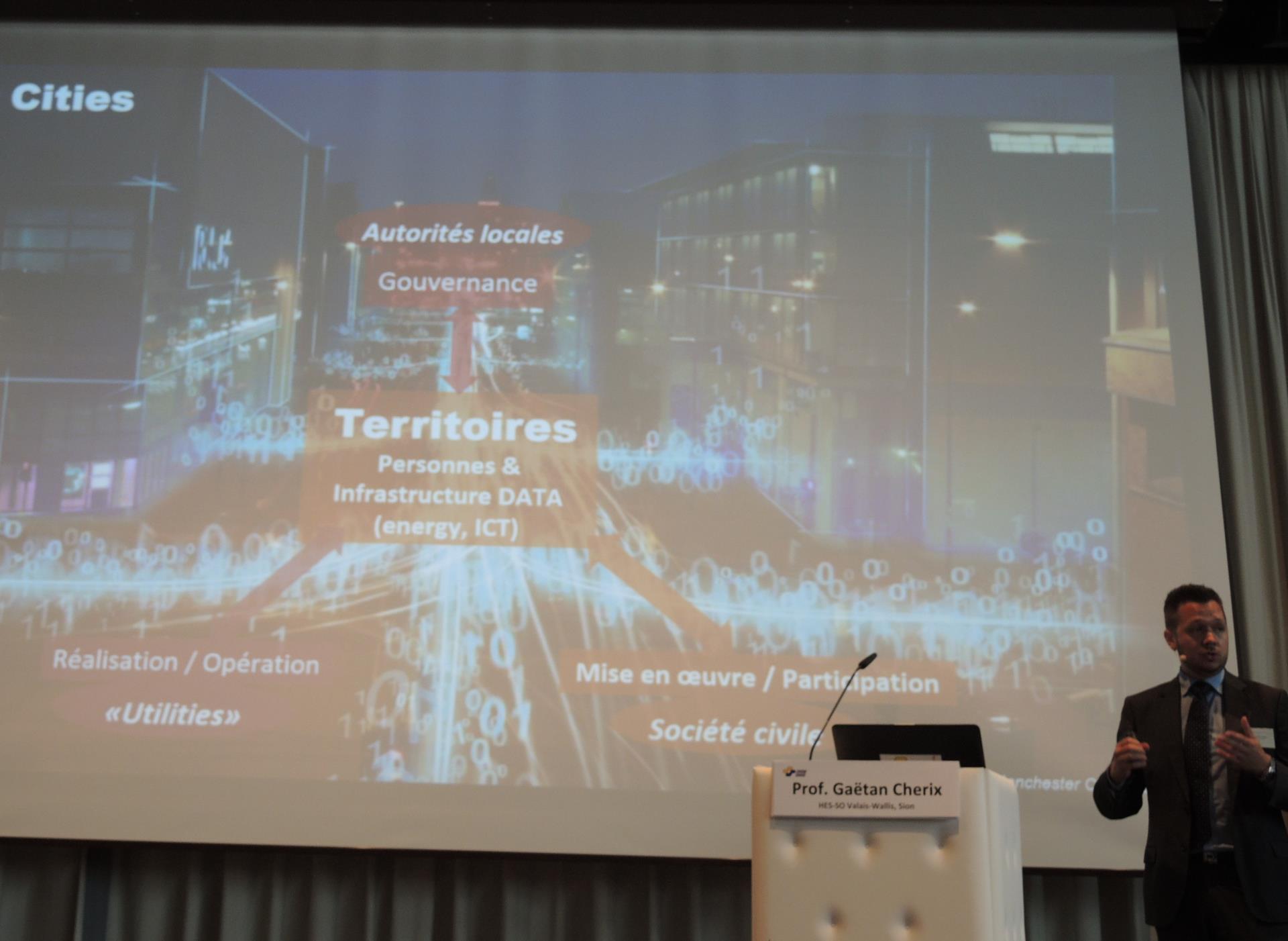 Professor Gaëtan Cherix, Direktor der Hochschule für Ingenieurwissenschaften in Sion.