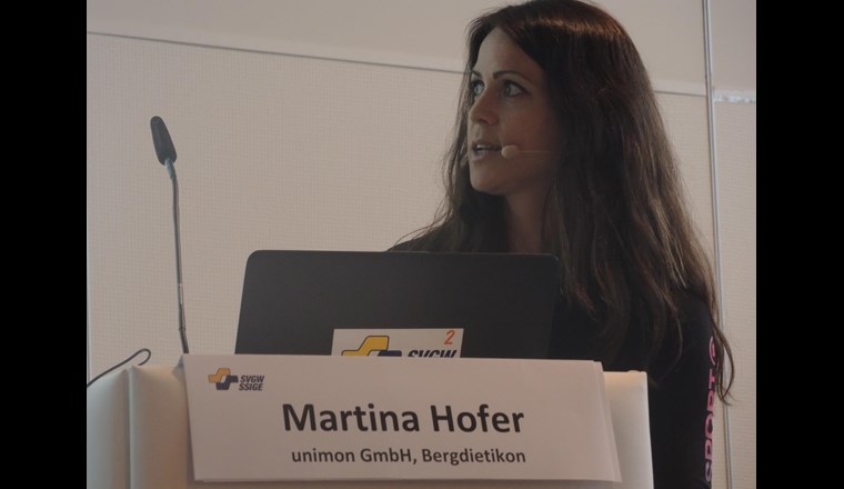 Martina Hofer von der Unimon GmbH.