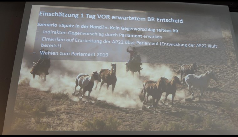 ... über «High Noon im Trinkwasser Ressourcenschutz». 