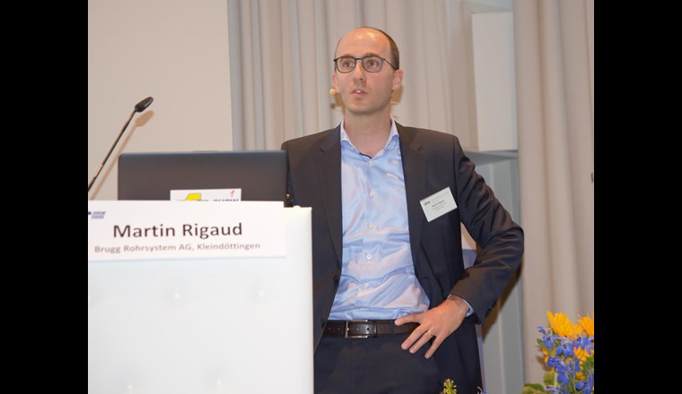 Martin Rigaud, Geschäftsführer der Brugg Rohrsystem AG .
