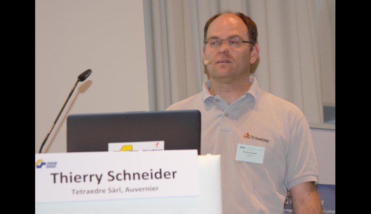 Thierry Schneider, CEO der Tetraedr Sarl in Auvernier.