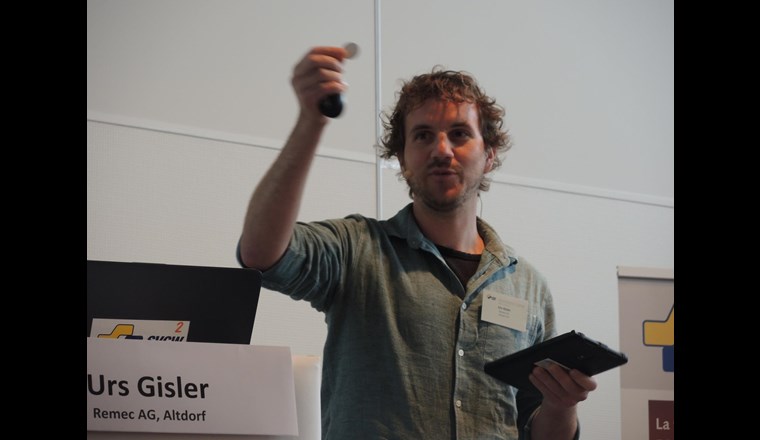 Urs Gisler von der Remec AG in Altdorf. 