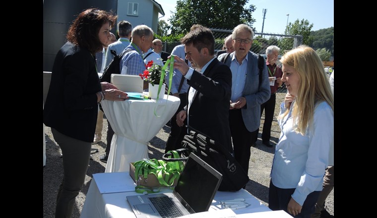 Herzliche Begrüssung der Gäste.