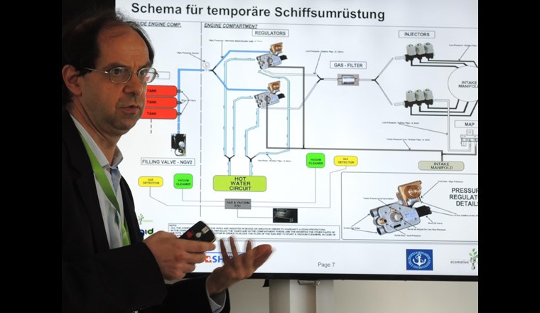 Claudio Gianotti von der Worldenergy SA in Soazza.
