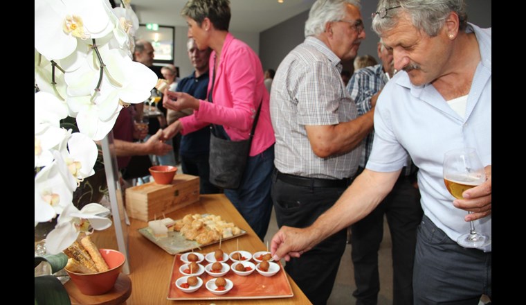 Zum Abschluss gab es einen feinen Apero.