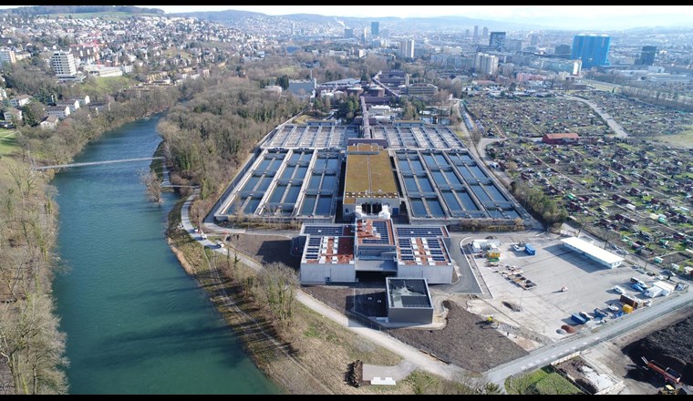 Ozonung ARA Werdhölzli, Foto: © ERZ