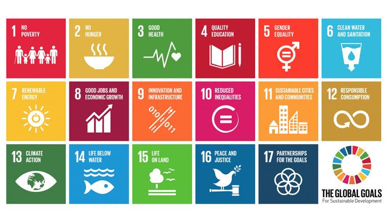 Kernbestandteil der Agenda 2030 sind die 17 Ziele für eine nachhaltige Entwicklung und ihre fast 170 Zielvorgaben oder Unterziele. Ziel 6 umfasst unter anderem das Thema Trinkwasserversorgung.