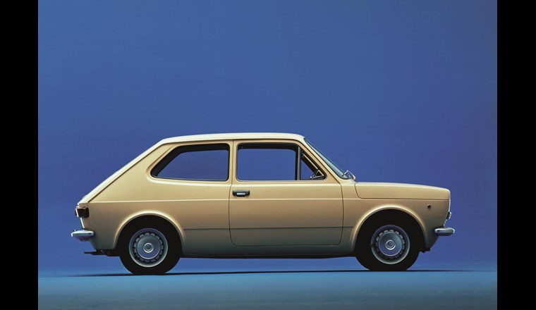 Der trendige Fiat 127 war mit einem WKK-kompatiblen Antriebsmotor unterwegs.
