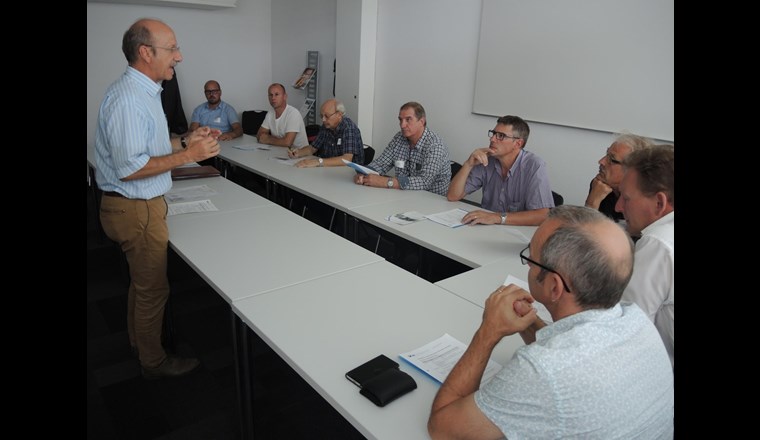 Markus Biner orientierte über die verschiedenen Richtlinien im Bereich Wasser.