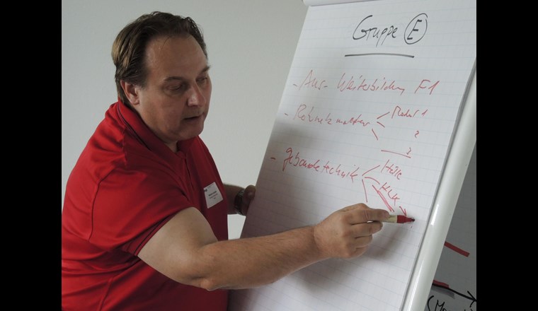 Martin Jutzeler von der Energie Wasser Bern (ewb) widmete sich ...