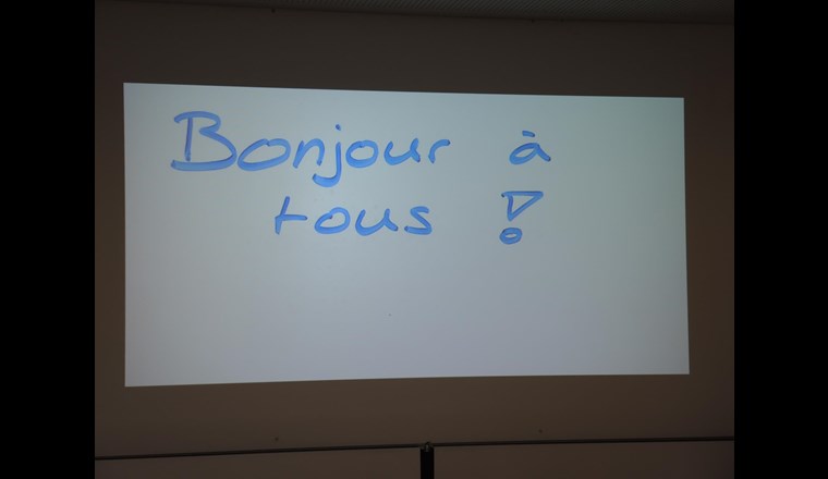Auch die Bedürfnisse französischsprachiger Teilnehmer wurden berücksichtigt.