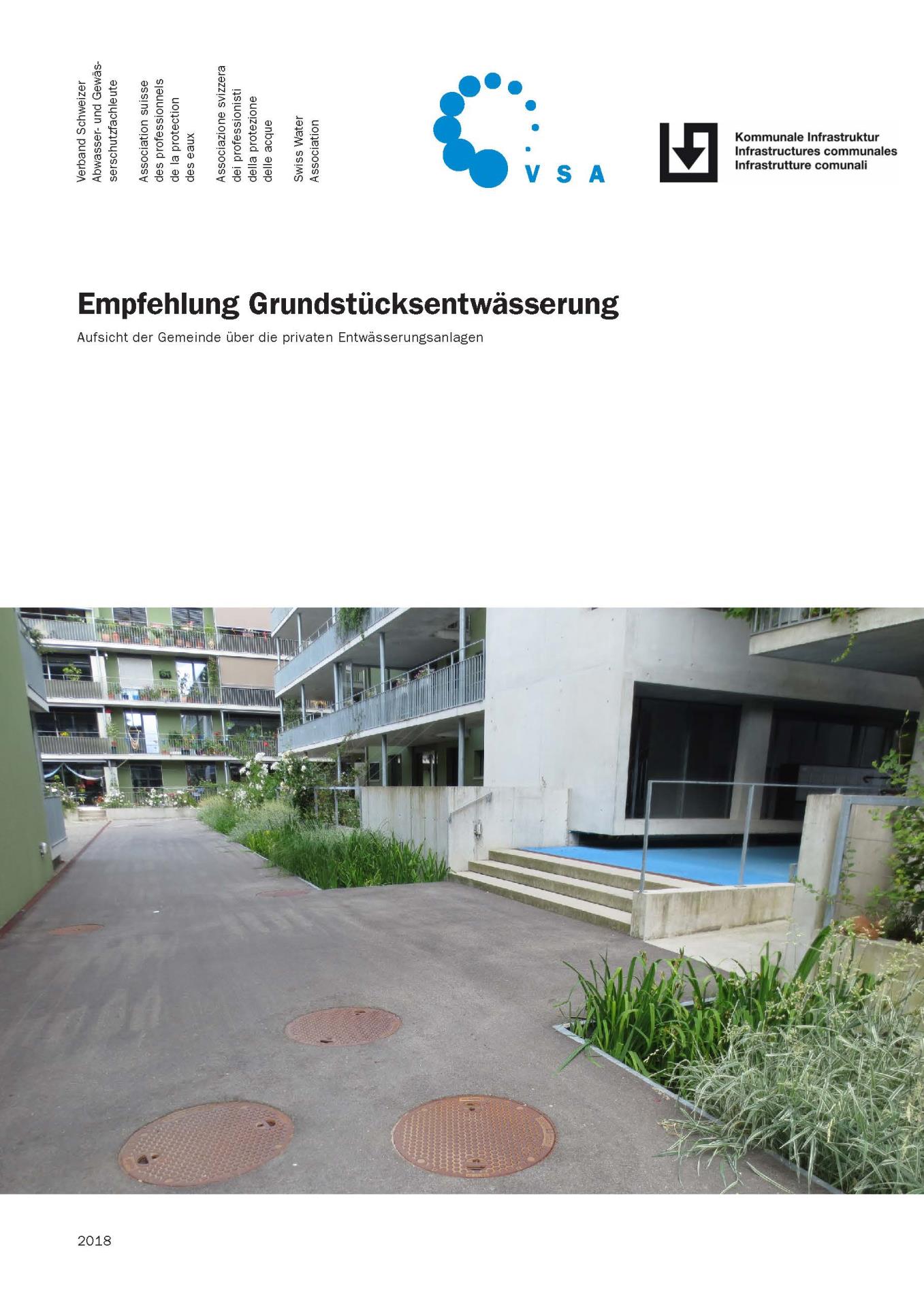 Die neue Praxishilfe entstand aus Erfahrungen von Gemeinden und Städten mit der Aufsichtspflicht über die Grundstücksentwässerung.