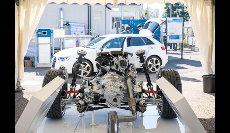 Erdgasauto von innen