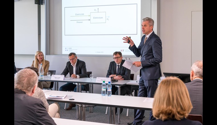 Markus Friedl erklärt das PtG-Verfahren.