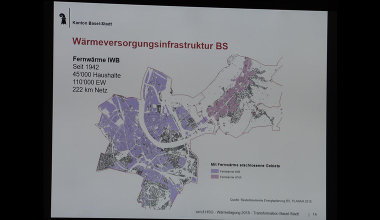 ... und den Energieversorgungsunternehmen wie zum Beispiel den iwb.